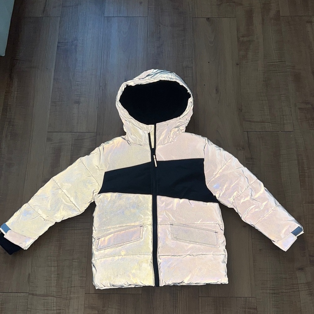Kids 3T reflective puffer jacket